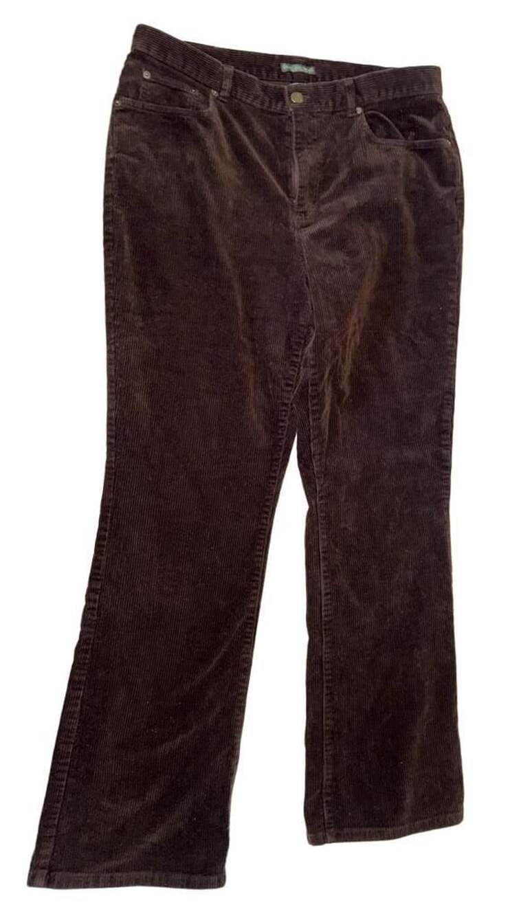 Ralph Lauren Brown Corduroy Pants